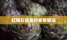 红烧石斑鱼的家常做法