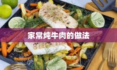 家常炖牛肉的做法