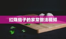 红烧茄子的家常做法视频