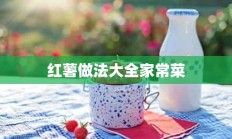 红薯做法大全家常菜