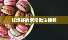 红烧虾的家常做法视频