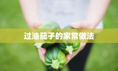 过油茄子的家常做法