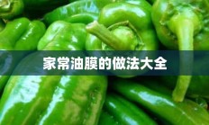 家常油膜的做法大全