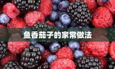 鱼香茄子的家常做法