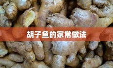 胡子鱼的家常做法