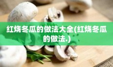 红烧冬瓜的做法大全(红烧冬瓜的做法.)