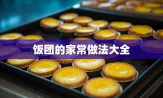 饭团的家常做法大全