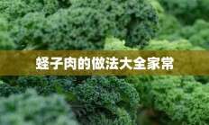 蛏子肉的做法大全家常