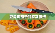 豆角烧茄子的家常做法