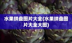 水果拼盘图片大全(水果拼盘图片大全大图)