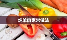 炖羊肉家常做法