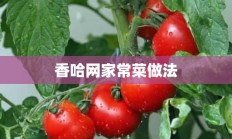 香哈网家常菜做法