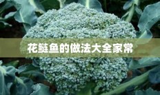 花鲢鱼的做法大全家常