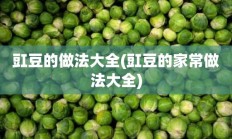 豇豆的做法大全(豇豆的家常做法大全)