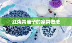 红烧青茄子的家常做法