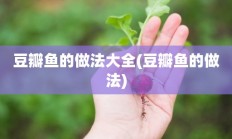 豆瓣鱼的做法大全(豆瓣鱼的做法)