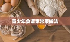 青少年食谱家常菜做法