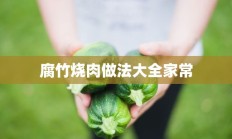 腐竹烧肉做法大全家常