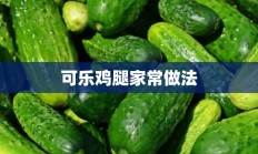 可乐鸡腿家常做法