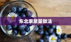 东北家常菜做法