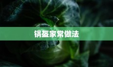 锅盔家常做法