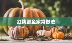 红烧鲫鱼家常做法