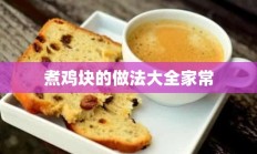 煮鸡块的做法大全家常