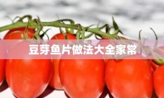 豆芽鱼片做法大全家常