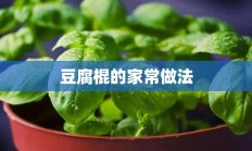 豆腐棍的家常做法