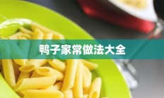 鸭子家常做法大全