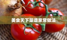 美食天下菜谱家常做法