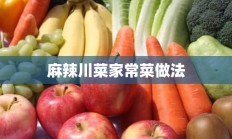 麻辣川菜家常菜做法