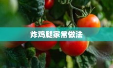 炸鸡腿家常做法