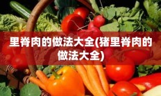 里脊肉的做法大全(猪里脊肉的做法大全)