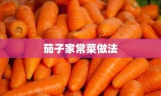 茄子家常菜做法