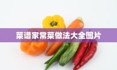 菜谱家常菜做法大全图片