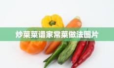 炒菜菜谱家常菜做法图片