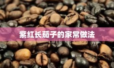 紫红长茄子的家常做法