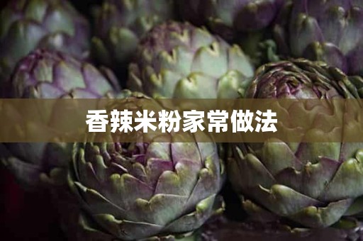 香辣米粉家常做法