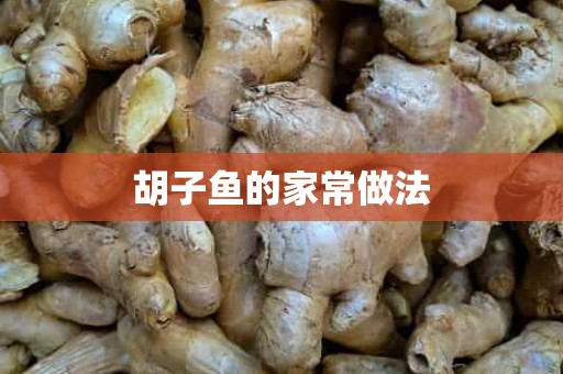 胡子鱼的家常做法