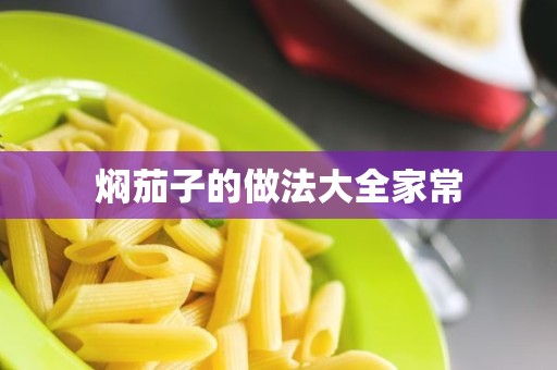 焖茄子的做法大全家常