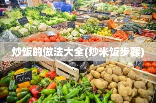 炒饭的做法大全(炒米饭步骤)