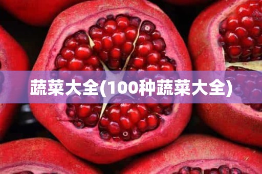 蔬菜大全(100种蔬菜大全)