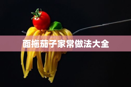 面拖茄子家常做法大全