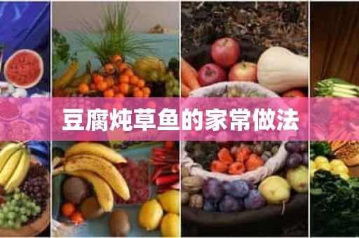 豆腐炖草鱼的家常做法