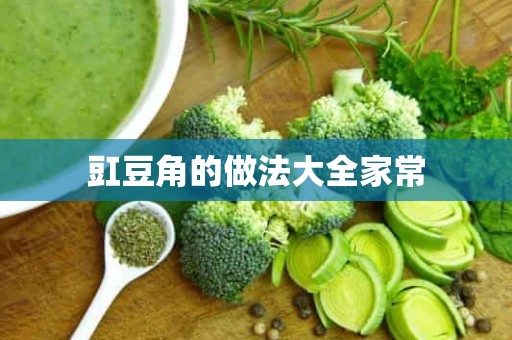 豇豆角的做法大全家常