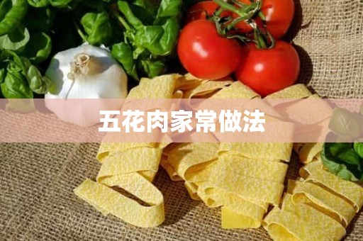 五花肉家常做法