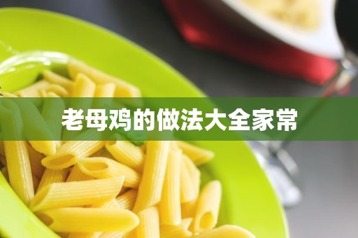 老母鸡的做法大全家常