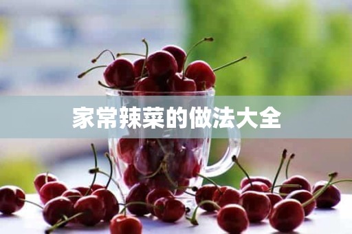 家常辣菜的做法大全