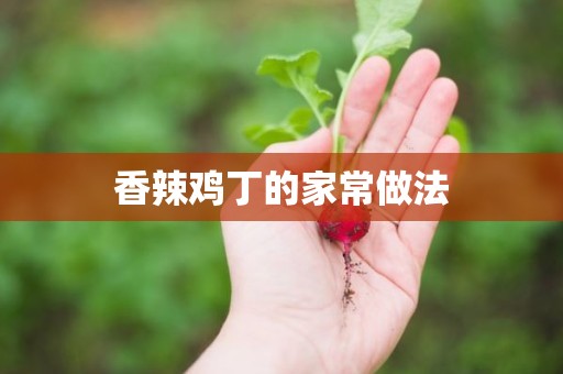 香辣鸡丁的家常做法